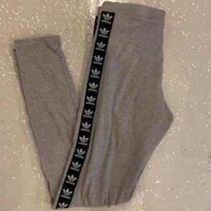GREY ADIDAS LEGGINGS!!!!!